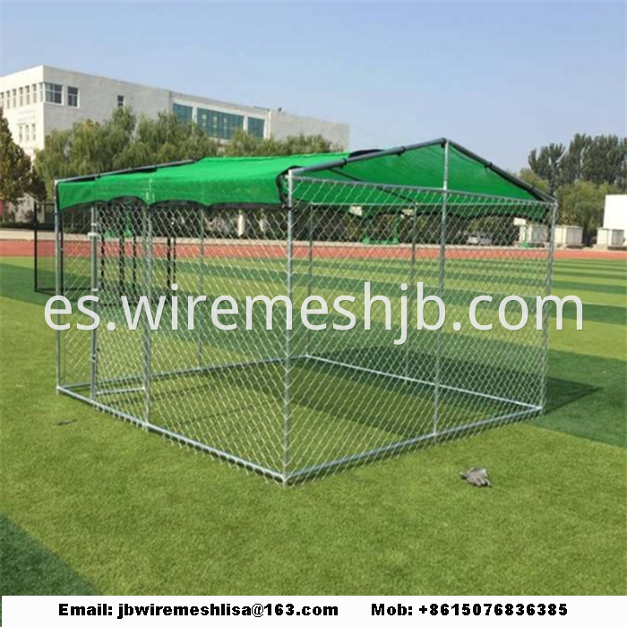 Galvanized Chain Link Dog Kennels